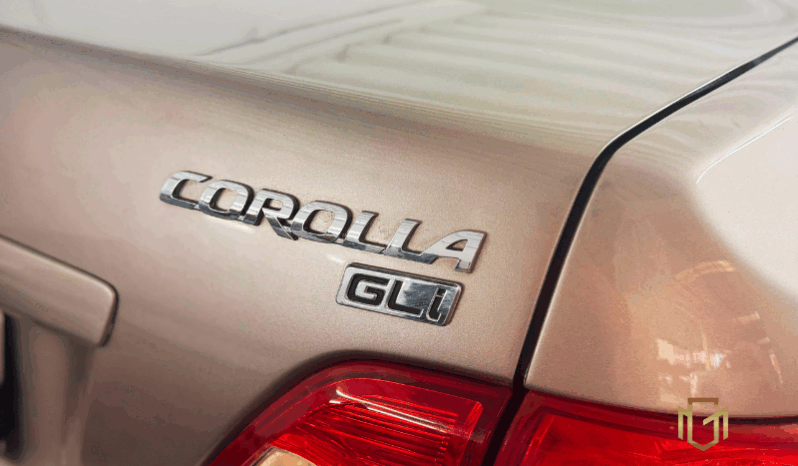 
								TOYOTA COROLLA GLI 1.8 FLEX AUTOMÁTICO 2010/2011 full									